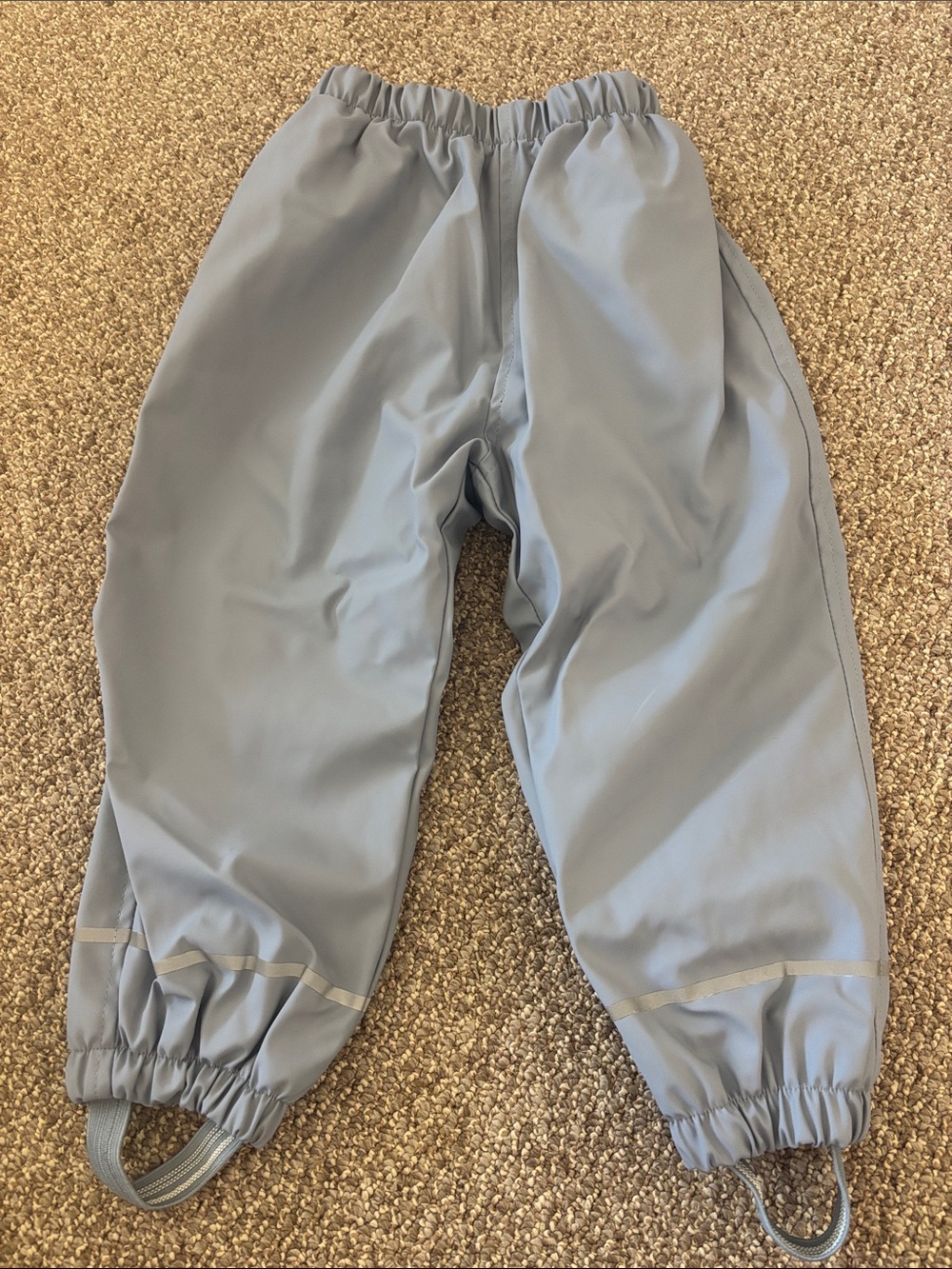 Zara Light Gray/Lavender Rain Pants
